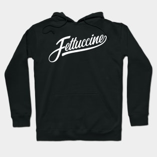 Fettuccine, funny baseball style italian pasta Hoodie